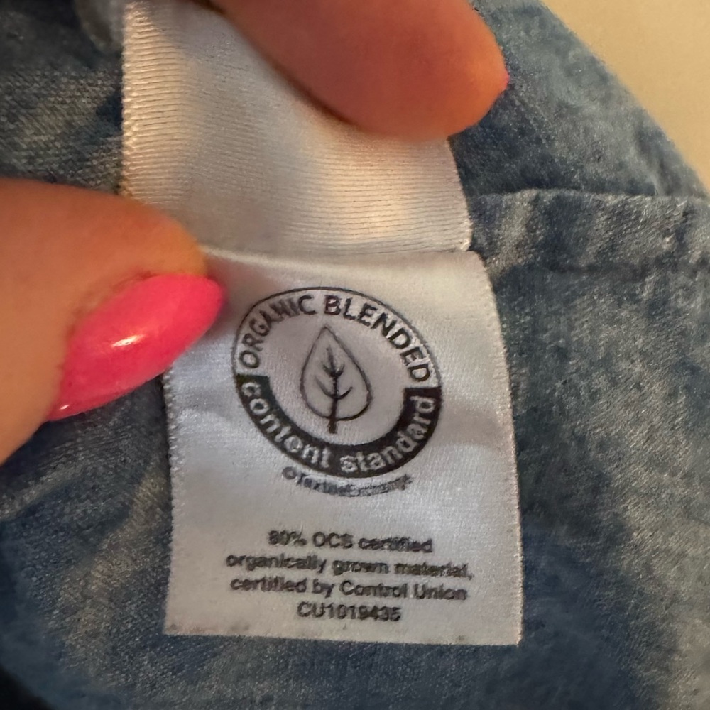 EUC Everlane Blue Denim Look Midi Shirt Dress Size Small - Picture 12 of 12